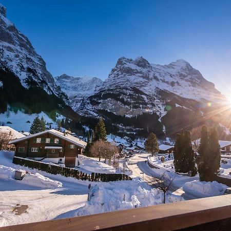 Apartament Atemberaubende Sicht Auf Eiger Nordwand Grindelwald Zewnętrze zdjęcie