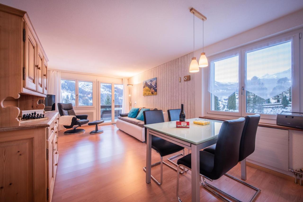Apartament Atemberaubende Sicht Auf Eiger Nordwand Grindelwald Zewnętrze zdjęcie