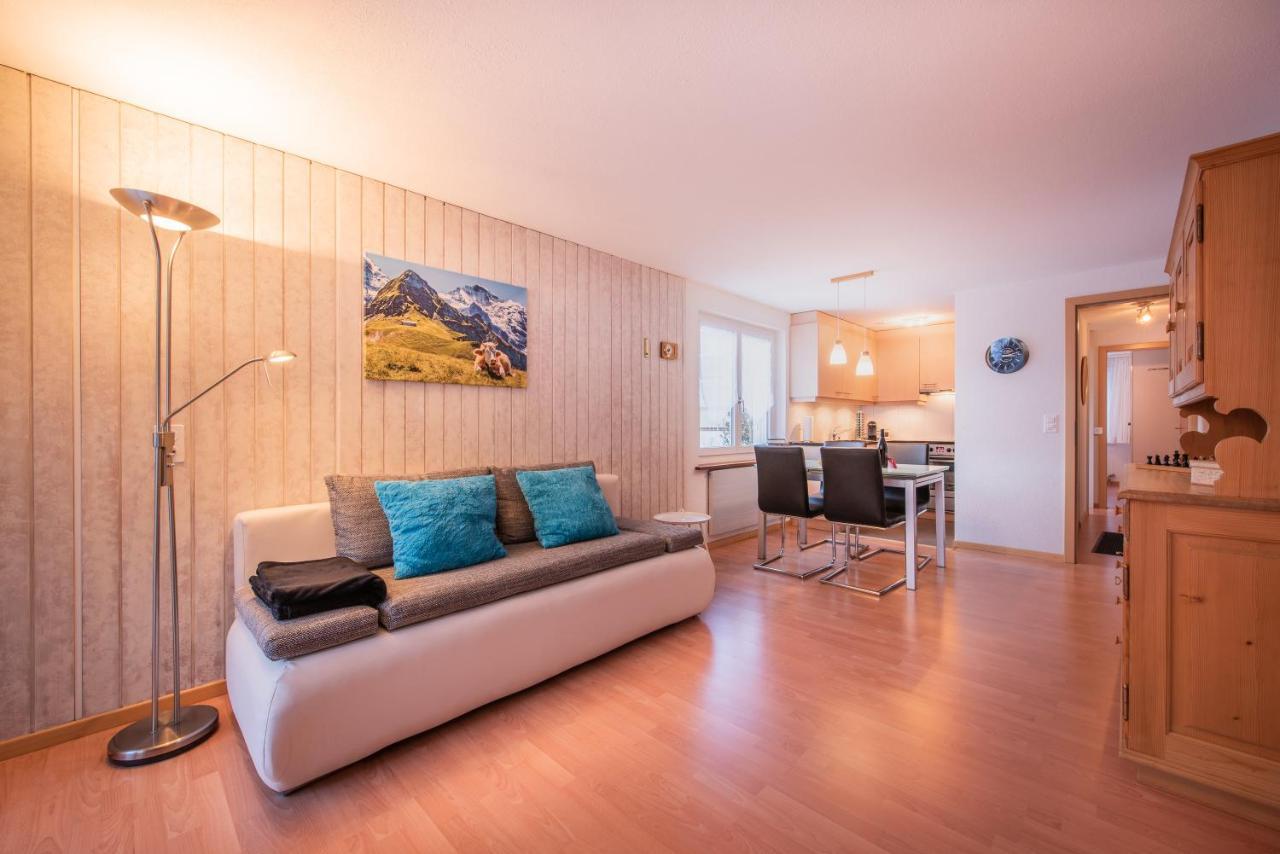 Apartament Atemberaubende Sicht Auf Eiger Nordwand Grindelwald Zewnętrze zdjęcie