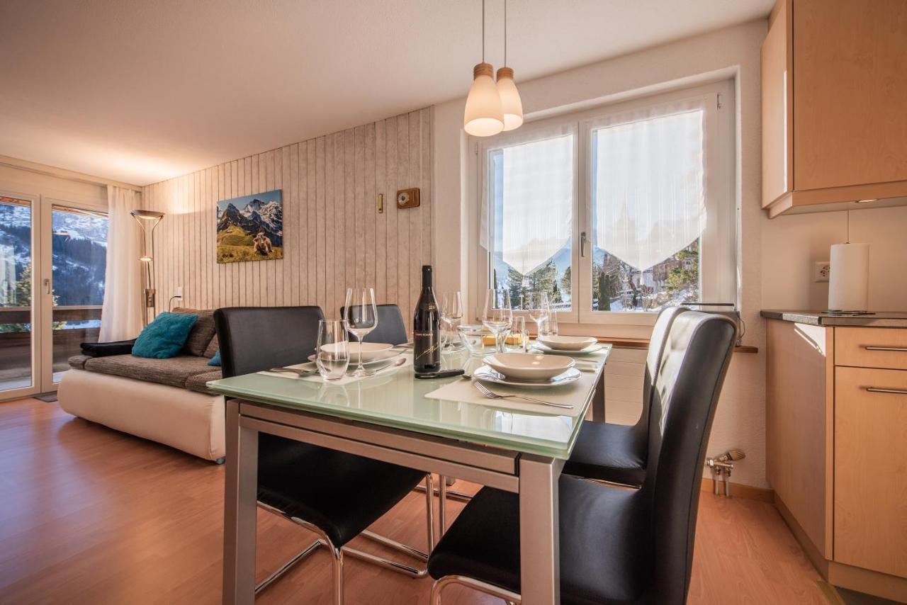 Apartament Atemberaubende Sicht Auf Eiger Nordwand Grindelwald Zewnętrze zdjęcie