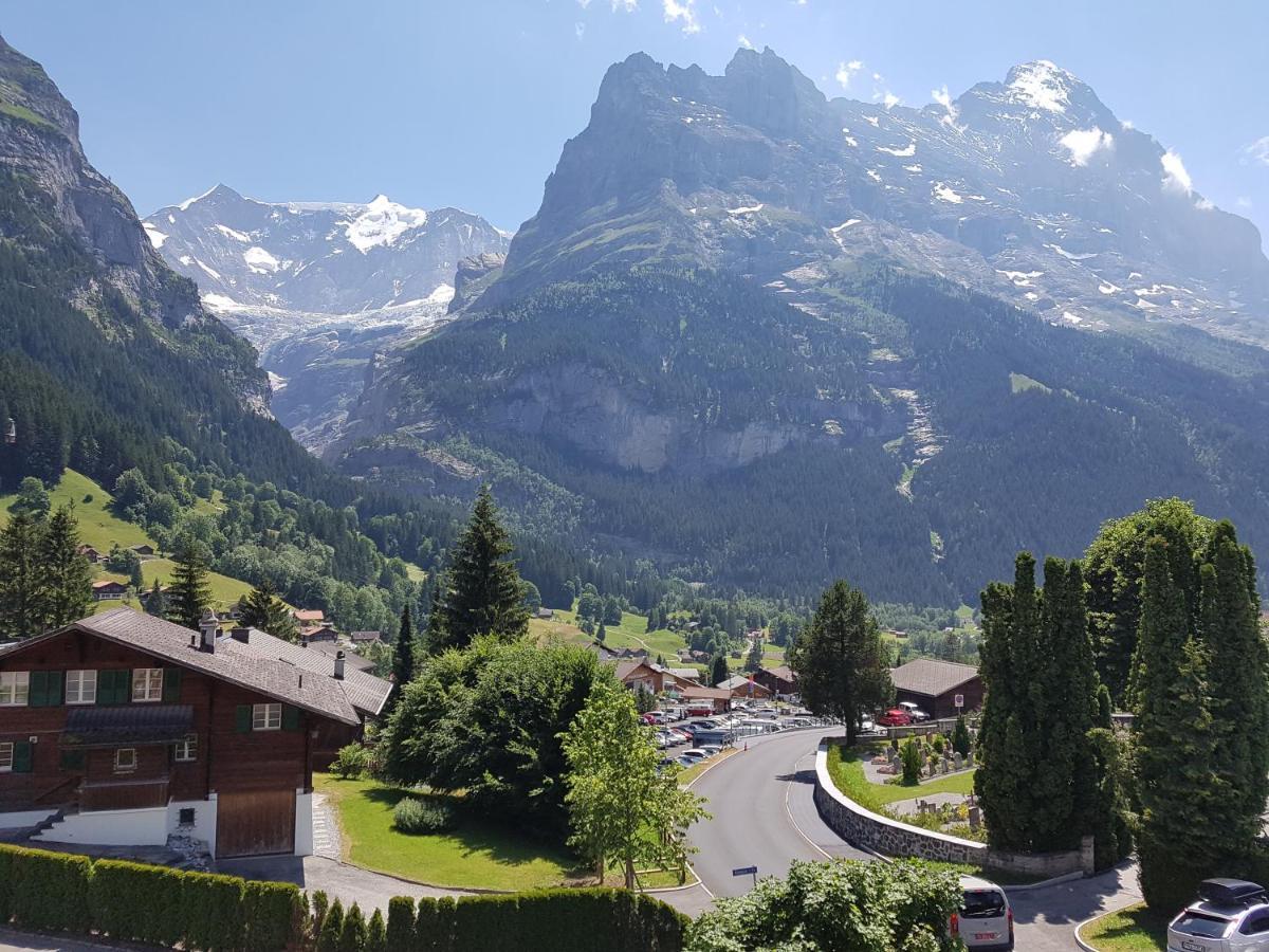 Apartament Atemberaubende Sicht Auf Eiger Nordwand Grindelwald Zewnętrze zdjęcie